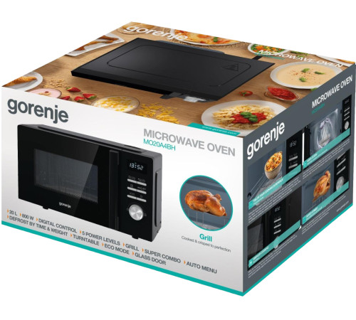 Мікрохвильова піч GORENJE MO 20 A4BH