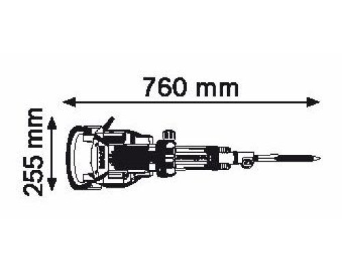 Відбійний молоток Bosch GSH 16-30 1750 Вт