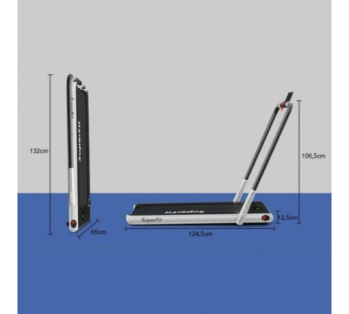 Бігова доріжка електрична Costway SP37036DE-SL Бігова доріжка електрична Costway SP37036DE-SL