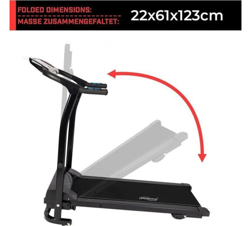 Бігова доріжка електрична Physionics JG86915 Бігова доріжка електрична Physionics JG86915