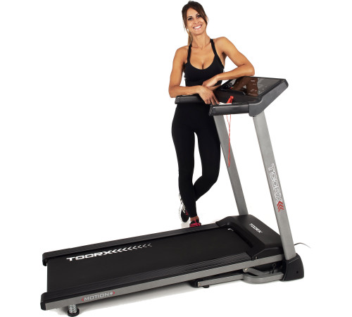 Бігова доріжка електрична Toorx Treadmill Motion Plus (MOTION-PLUS) чорна