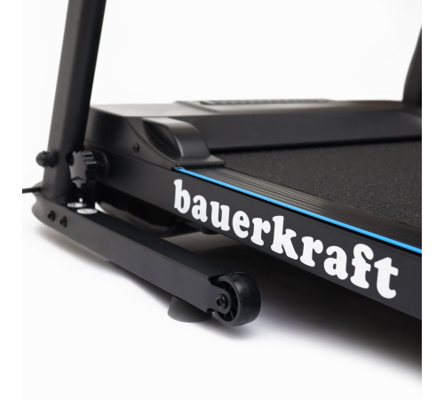 Бігова доріжка електрична Bauerkraft 15527150, блакитна