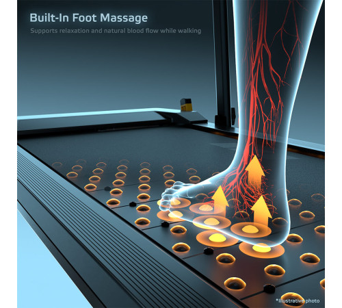 Бігова доріжка електрична з масажем inSPORTline ZenRun NOON