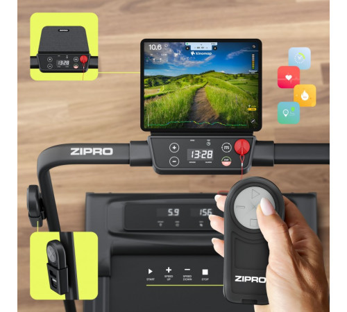 Бігова доріжка електрична Zipro Newlite