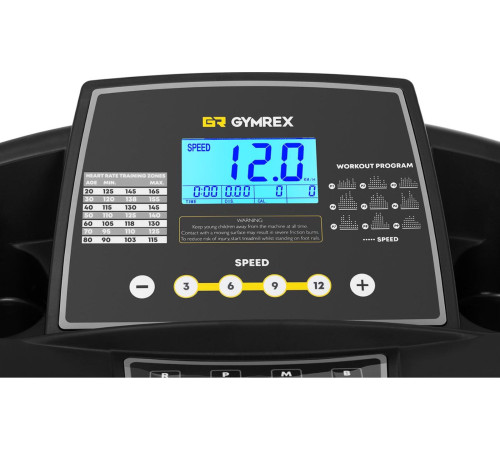 Бігова доріжка електрична Gymrex GR-MG30 Бігова доріжка електрична Gymrex GR-MG30