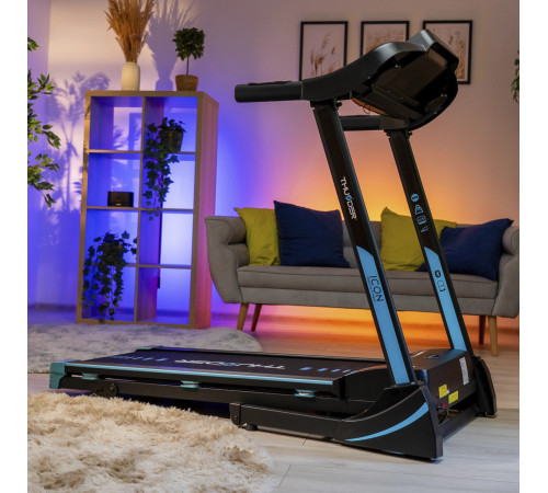 Бігова доріжка електрична THUNDER ICON-BLUE