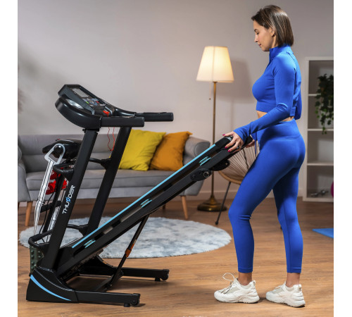 Бігова доріжка електрична THUNDER ICON-D-BLACK