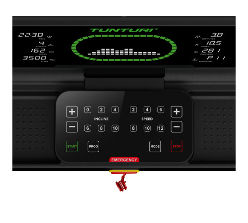 BIEŻNIA ELEKTRYCZNA TUNTURI CARDIO FIT T50