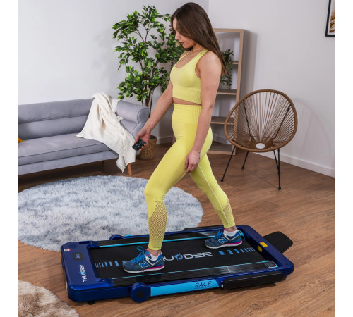 Бігова доріжка електрична THUNDER RACE-BLUE