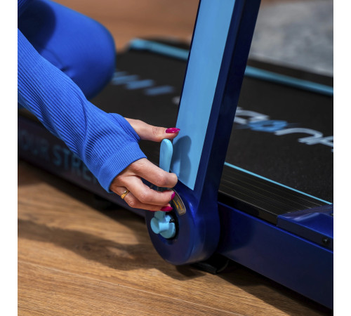 Бігова доріжка електрична THUNDER RACE-BLUE