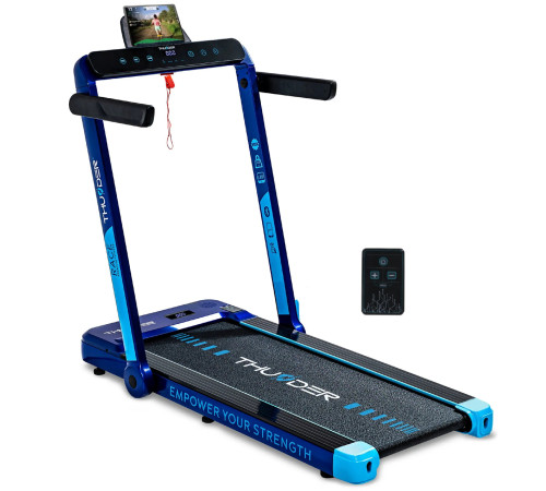 Бігова доріжка електрична THUNDER RACE-BLUE