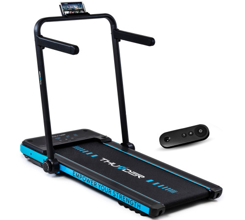 Бігова доріжка електрична THUNDER IMPACT-BLUE