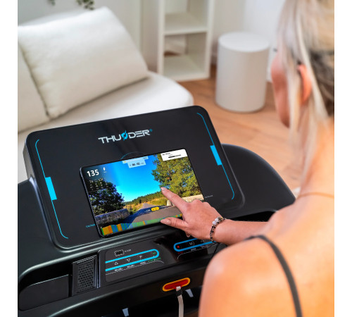 Бігова доріжка електрична THUNDER ELITE-DS-BLACK