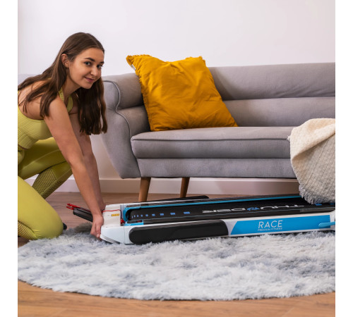 Бігова доріжка електрична THUNDER RACE-WHITE