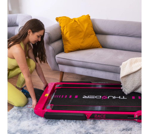 Бігова доріжка електрична THUNDER RACE-PINK