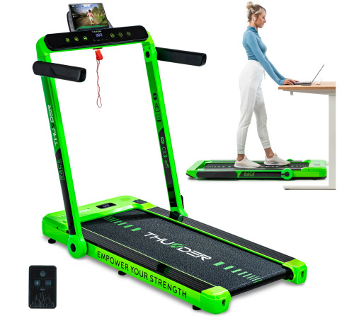 Бігова доріжка електрична THUNDER RACE-GREEN