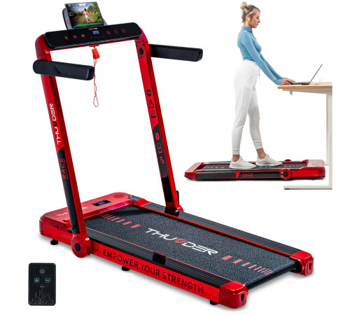 Бігова доріжка електрична THUNDER RACE-RED