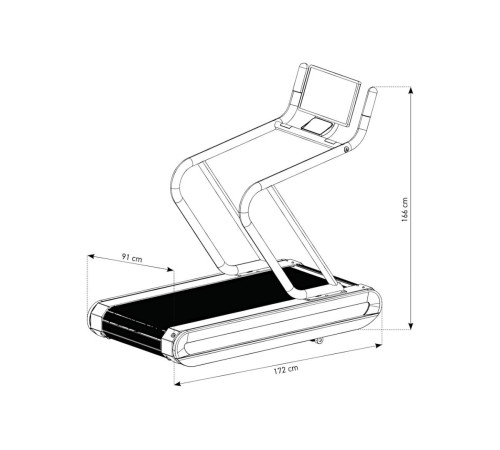 Бігова доріжка NOHRD Citius Shadow Treadmill