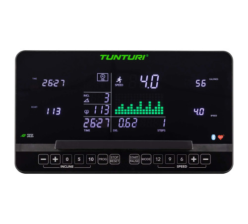 Бігова доріжка електрична Tunturi Signature T90 з додатковими поручнями