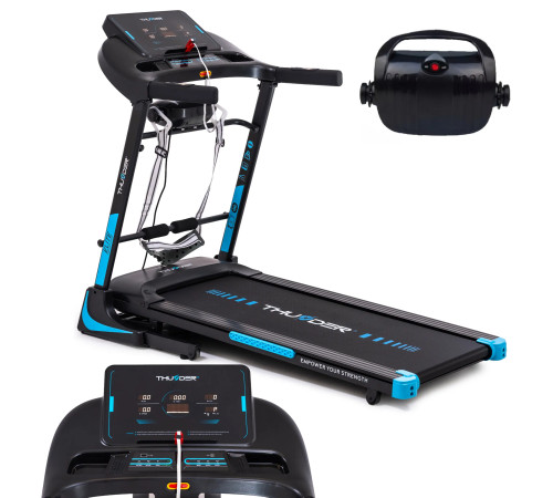 Бігова доріжка електрична THUNDER ELITE-DS-BLACK
