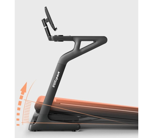 Bieżnia z Nachyleniem Wyświetlaczem Bluetooth KS FITNESS 170 x 86 cm