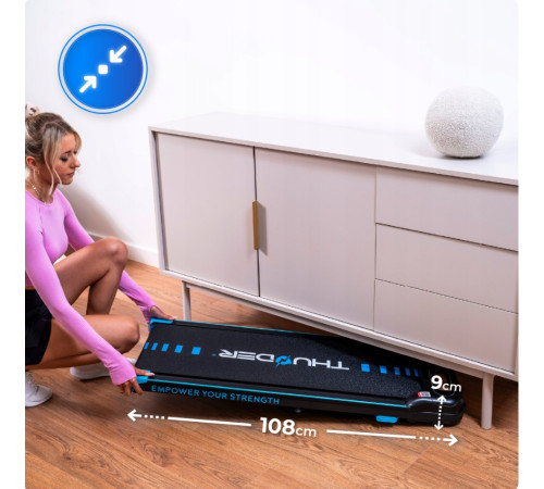 Bieżnia elektryczna THUNDER KINDI-BLACK