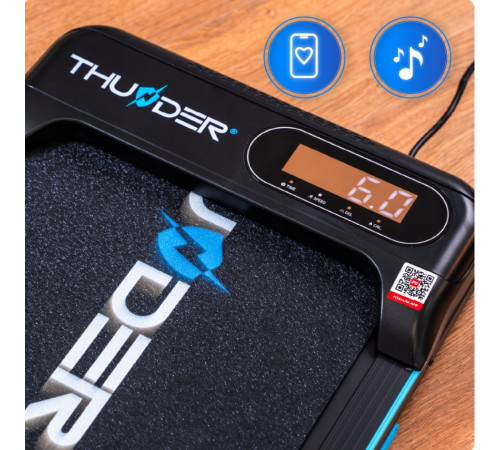 Bieżnia elektryczna THUNDER KINDI-BLACK