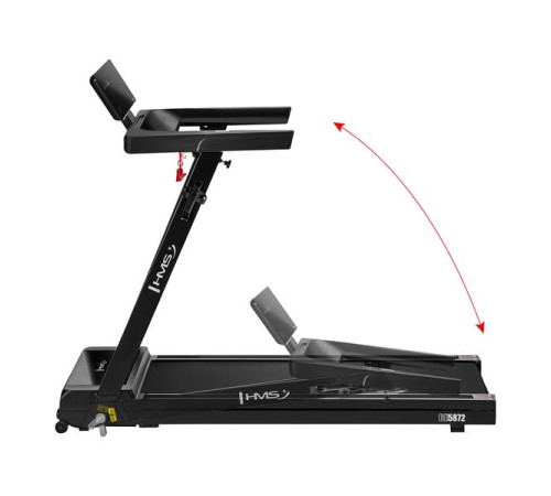 Бігова доріжка електрична HMS BE5872, чорна