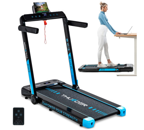 Бігова доріжка електрична THUNDER RACE-BLACK