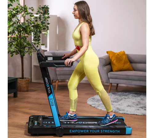 Бігова доріжка електрична THUNDER RACE-BLACK