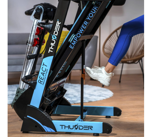 Бігова доріжка електрична THUNDER REACT-DS-BLACK
