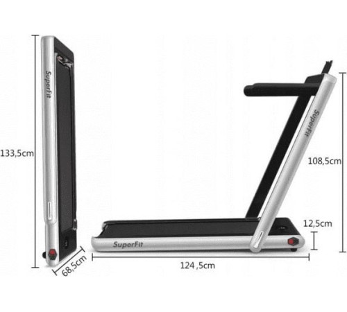 Бігова доріжка електрична Costway SP37146DE Бігова доріжка електрична Costway SP37146DE