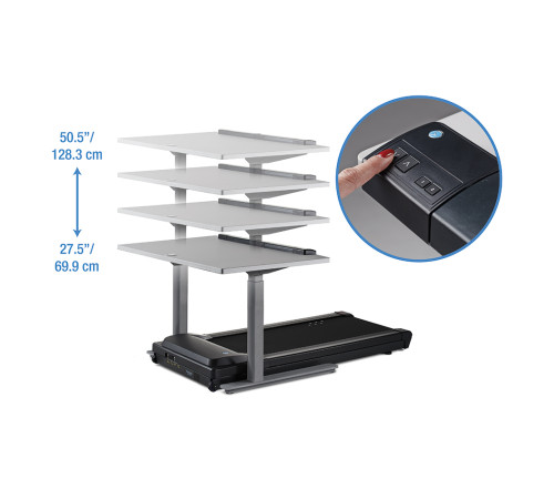 Бігова доріжка LifeSpan TR5000-DT7 Power, чорна
