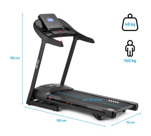 Бігова доріжка електрична Gymtek XT600