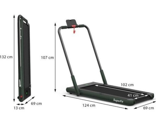 Бгова доріжка електрична Costway SP37513DE-GN