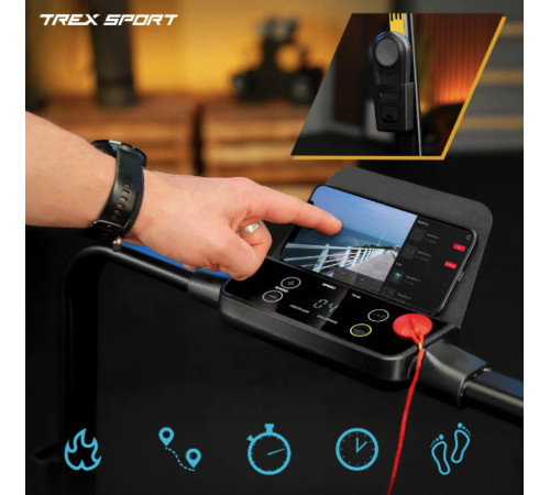 Бігова доріжка електрична Trex Sport TX-400WP EXILE Бігова доріжка електрична Trex Sport TX-400WP EXILE
