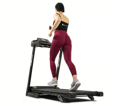 Бігова доріжка електрична Hop-Sport HS-1000LB Wind сірий