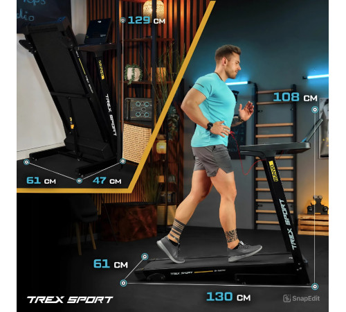 Бігова доріжка електрична Trex Sport TX-700TM RUNVO Бігова доріжка електрична Trex Sport TX-700TM RUNVO