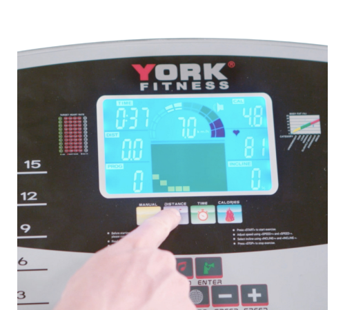 Бігова доріжка електрична York Fitness T800PLUS