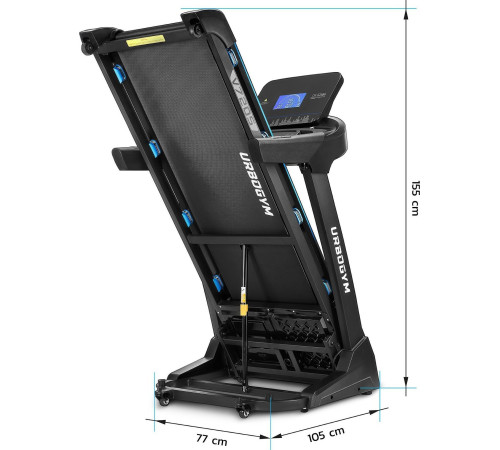 Бігова доріжка Urbogym ELECTRIC TREADMILL V720S TFT