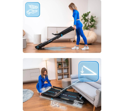 Бігова доріжка електрична THUNDER ULTRA-BLACK Бігова доріжка електрична THUNDER ULTRA-BLACK