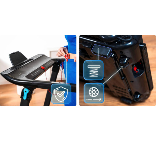 Бігова доріжка електрична THUNDER ULTRA-BLACK Бігова доріжка електрична THUNDER ULTRA-BLACK