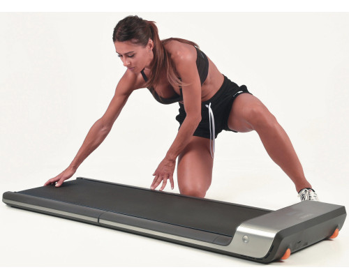 Бігова доріжка електрична Toorx Treadmill WalkingPad with Mirage Display Mineral сіра (WP-G)