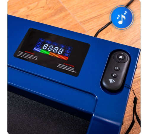 Бігова доріжка електрична THUNDER VIVA-BLUE