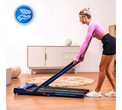 Бігова доріжка електрична THUNDER VIVA-BLUE