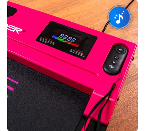 Бігова доріжка електрична THUNDER VIVA-PINK