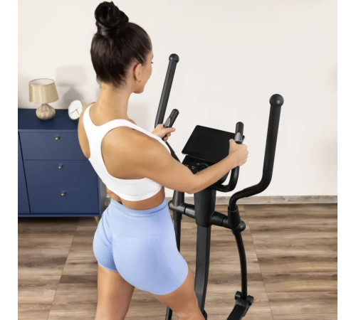 Орбітрек електромагнітний Gymtek XC4500 чорно-золотистий