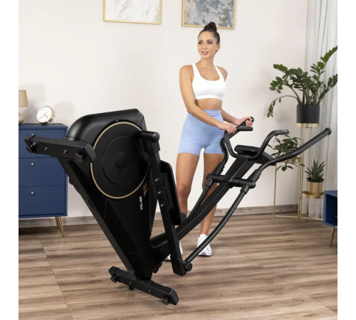 Орбітрек електромагнітний Gymtek XC4500 чорно-золотистий