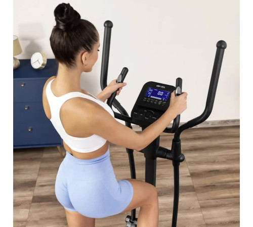 Орбітрек електромагнітний Gymtek XC4500 чорно-золотистий