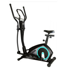 Орбітрек магнітний EcoFit E‑8729HA чорно-блакитний